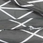 Juego de funda nórdica algodón gris 140x200 cm de vidaXL, Fundas de nórdico - Ref: Foro24-136049, Precio: 23,79 €, Descuento: %