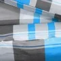 Juego de funda nórdica algodón azul y gris 200x200 cm de vidaXL, Fundas de nórdico - Ref: Foro24-136072, Precio: 24,24 €, Des...