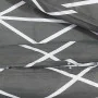 Juego de funda nórdica algodón gris 135x200 cm de vidaXL, Fundas de nórdico - Ref: Foro24-136054, Precio: 35,74 €, Descuento: %