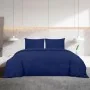 Juego de funda nórdica algodón azul 200x200 cm de vidaXL, Fundas de nórdico - Ref: Foro24-136146, Precio: 30,65 €, Descuento: %