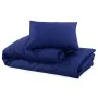 Juego de funda nórdica algodón azul 220x240 cm de vidaXL, Fundas de nórdico - Ref: Foro24-136147, Precio: 32,73 €, Descuento: %