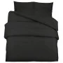Juego de funda nórdica algodón negro 140x200 cm de vidaXL, Fundas de nórdico - Ref: Foro24-136122, Precio: 30,23 €, Descuento: %