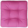Cojín para sofá de palets tela rosa 50x50x12 cm de vidaXL, Cojines para sillas y sofás - Ref: Foro24-360445, Precio: 24,94 €,...