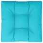 Cojín para palés tela turquesa 70x70x12 cm de vidaXL, Cojines para sillas y sofás - Ref: Foro24-360490, Precio: 28,18 €, Desc...