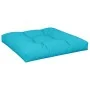 Cojín para palés tela turquesa 70x70x12 cm de vidaXL, Cojines para sillas y sofás - Ref: Foro24-360490, Precio: 28,18 €, Desc...