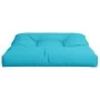 Cojín para palés tela turquesa 70x70x12 cm de vidaXL, Cojines para sillas y sofás - Ref: Foro24-360490, Precio: 28,18 €, Desc...