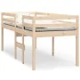 Cama alta madera maciza pino 80x200 cm de vidaXL, Camas y somieres - Ref: Foro24-821609, Precio: 134,01 €, Descuento: %