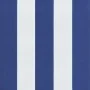 Cojines silla jardín 4 uds tela a rayas azul y blanco 40x40x3cm de vidaXL, Cojines para sillas y sofás - Ref: Foro24-361012, ...