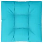 Cojín para palés tela turquesa 80x80x12 cm de vidaXL, Cojines para sillas y sofás - Ref: Foro24-360512, Precio: 45,62 €, Desc...