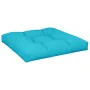 Cojín para palés tela turquesa 80x80x12 cm de vidaXL, Cojines para sillas y sofás - Ref: Foro24-360512, Precio: 45,62 €, Desc...