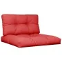 Cojines para palets 2 unidades tela rojo de vidaXL, Cojines para sillas y sofás - Ref: Foro24-360695, Precio: 33,78 €, Descue...
