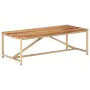 Mesa de centro de madera maciza de sheesham 120x60x40 cm de vidaXL, Mesas de centro - Ref: Foro24-286339, Precio: 116,03 €, D...