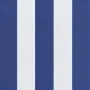 Cojines silla jardín 6 uds tela a rayas azul y blanco 50x50x3cm de vidaXL, Cojines para sillas y sofás - Ref: Foro24-361079, ...