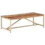 Mesa de centro de madera maciza de sheesham 120x60x40 cm de vidaXL, Mesas de centro - Ref: Foro24-286339, Precio: 116,03 €, D...