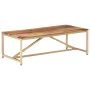 Mesa de centro de madera maciza de sheesham 120x60x40 cm de vidaXL, Mesas de centro - Ref: Foro24-286339, Precio: 116,03 €, D...