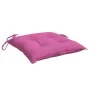 Cojines para silla 4 unidades tela rosa 40x40x7 cm de vidaXL, Cojines para sillas y sofás - Ref: Foro24-361502, Precio: 38,93...