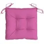 Cojines para silla 4 unidades tela rosa 40x40x7 cm de vidaXL, Cojines para sillas y sofás - Ref: Foro24-361502, Precio: 38,93...