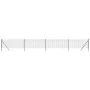 Anthracite gray galvanized steel wire fence 1x10 m by vidaXL, fence panels - Ref: Foro24-154209, Price: 68,74 €, Discount: %