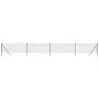 Anthrazitgrauer verzinkter Stahldrahtzaun 1x10 m von vidaXL, Zaunpaneele - Ref: Foro24-154209, Preis: 68,74 €, Rabatt: %