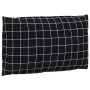 Cojines para palés 2 piezas tela Oxford a cuadros negros de vidaXL, Cojines para sillas y sofás - Ref: Foro24-361767, Precio:...