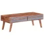 Mesa de centro madera maciza de Sheesham gris 110x50x40 cm de vidaXL, Mesas de centro - Ref: Foro24-286372, Precio: 141,49 €,...
