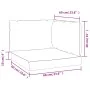 Cojines para palés 3 piezas tela Oxford rosa de vidaXL, Cojines para sillas y sofás - Ref: Foro24-361790, Precio: 42,91 €, De...