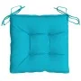 Cojines de silla 4 uds tela Oxford turquesa 50x50x7 cm de vidaXL, Cojines para sillas y sofás - Ref: Foro24-361562, Precio: 3...