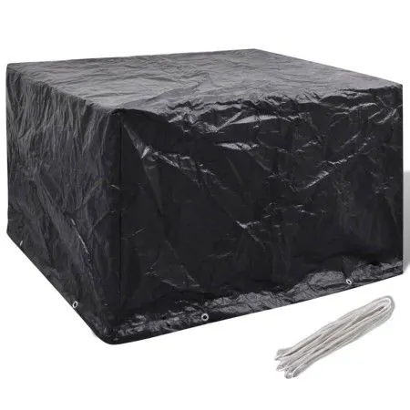 Abdeckung für Gartenmöbel 8 Ösen 135x135x90 cm von vidaXL, Abdeckungen für Gartenmöbel - Ref: Foro24-41645, Preis: 17,65 €, R...