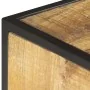 Mueble de TV de madera maciza de mango 130x30x39 cm de vidaXL, Muebles TV - Ref: Foro24-286377, Precio: 189,64 €, Descuento: %