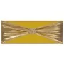 Lazo de silla elástico 25 uds con broche de diamante dorado de vidaXL, Fundas - Ref: Foro24-133579, Precio: 41,13 €, Descuent...