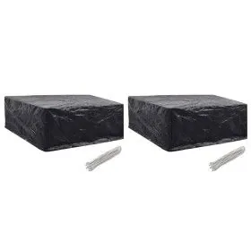 Garden furniture covers 2 pcs 10 eyelets 260x260x90 cm by vidaXL, Garden furniture covers - Ref: Foro24-279130, Price: 52,78 ...