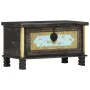 Baúl de almacenamiento madera de mango negro 80x40x45 cm de vidaXL, Baúles de almacenamiento - Ref: Foro24-286396, Precio: 21...