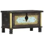 Baúl de almacenamiento madera de mango negro 80x40x45 cm de vidaXL, Baúles de almacenamiento - Ref: Foro24-286396, Precio: 21...