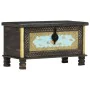 Baúl de almacenamiento madera de mango negro 80x40x45 cm de vidaXL, Baúles de almacenamiento - Ref: Foro24-286396, Precio: 21...