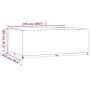 Fundas muebles jardín 2 uds 16 ojales rectangular 278x204x105cm de vidaXL, Fundas para muebles de jardín - Ref: Foro24-315536...