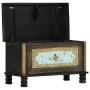 Baúl de almacenamiento madera de mango negro 80x40x45 cm de vidaXL, Baúles de almacenamiento - Ref: Foro24-286396, Precio: 21...