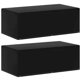 Funda de muebles jardín 2 uds 6 ojales para BBQ 170x90x60 cm de vidaXL, Fundas para muebles de jardín - Ref: Foro24-3082846, ...