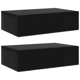 Fundas de muebles de jardín 2 uds 12 ojales 325x205x90 cm de vidaXL, Fundas para muebles de jardín - Ref: Foro24-3082842, Pre...