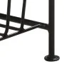 Revistero madera maciza de mango y acero 40x30x50 cm de vidaXL, Revisteros - Ref: Foro24-286465, Precio: 98,34 €, Descuento: %