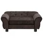 Sofá para perro felpa marrón 72x45x30 cm de vidaXL, Camas para perros - Ref: Foro24-170952, Precio: 95,60 €, Descuento: %