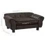 Sofá para perro felpa marrón 72x45x30 cm de vidaXL, Camas para perros - Ref: Foro24-170952, Precio: 95,60 €, Descuento: %