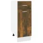 Armario bajo de cocina madera de ingeniería roble ahumado de vidaXL, Armarios de cocina - Ref: Foro24-815567, Precio: 55,39 €...