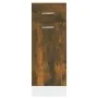 Armario bajo de cocina madera de ingeniería roble ahumado de vidaXL, Armarios de cocina - Ref: Foro24-815567, Precio: 55,39 €...