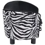 Sofá para perros felpa negro 68x38x38 cm de vidaXL, Camas para perros - Ref: Foro24-170962, Precio: 92,38 €, Descuento: %