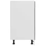 Armario inferior de cocina contrachapado gris 60x46x81,5 cm de vidaXL, Armarios de cocina - Ref: Foro24-815562, Precio: 72,38...