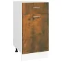 Armario bajo de cocina madera ingeniería roble ahumado de vidaXL, Armarios de cocina - Ref: Foro24-815570, Precio: 53,70 €, D...