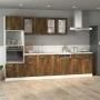 Armario bajo de cocina madera ingeniería roble ahumado de vidaXL, Armarios de cocina - Ref: Foro24-815570, Precio: 53,70 €, D...