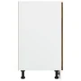 Armario bajo de cocina madera ingeniería roble ahumado de vidaXL, Armarios de cocina - Ref: Foro24-815570, Precio: 53,70 €, D...
