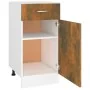 Armario bajo de cocina madera ingeniería roble ahumado de vidaXL, Armarios de cocina - Ref: Foro24-815570, Precio: 53,70 €, D...