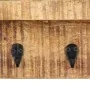 Perchero de pared madera maciza de mango sin tratar 60x15x20 cm de vidaXL, Percheros para sombreros y abrigos - Ref: Foro24-2...